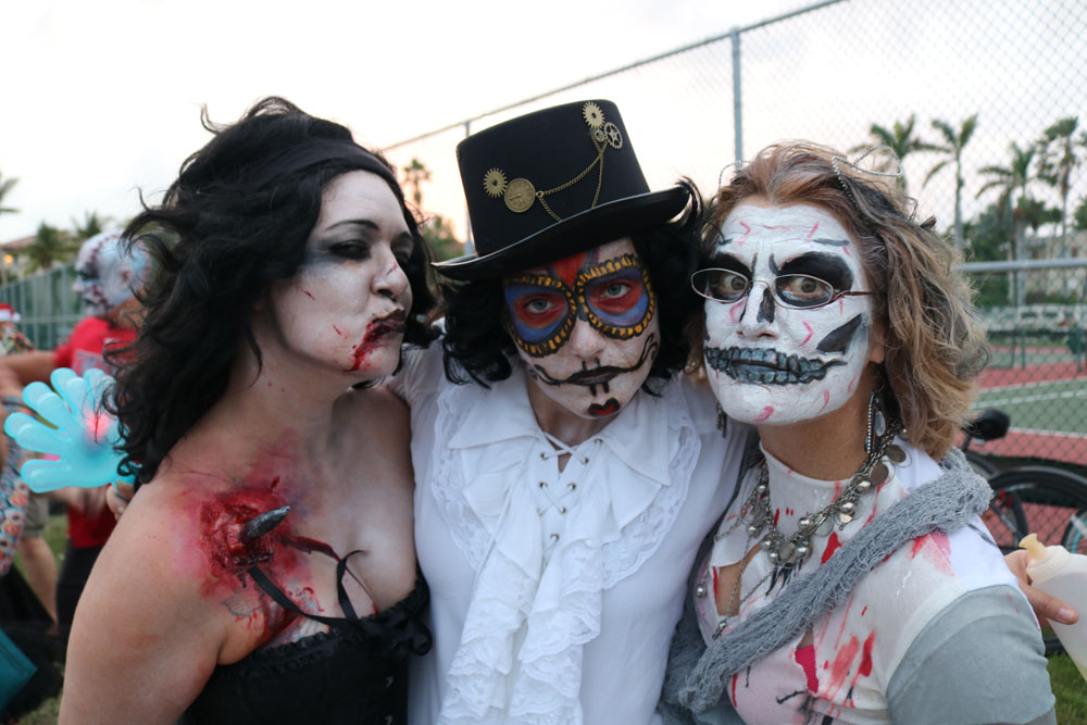 Zombie Bike Ride 2017 photo - Duval Street, Key West